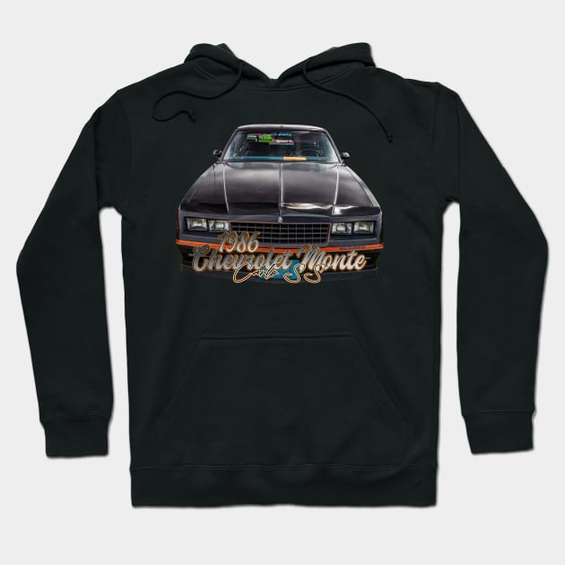 1986 Chevrolet Monte Carlo SS Hoodie by Gestalt Imagery